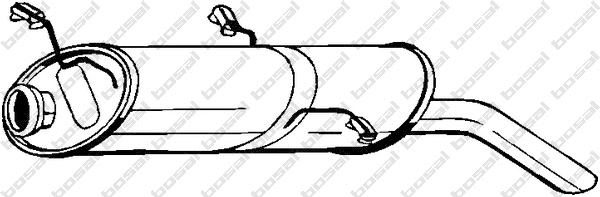 Rear Muffler (135-765)