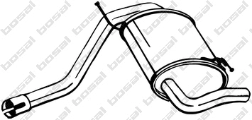 Rear Muffler (200-113)