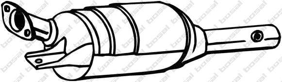 Soot/Particulate Filter, exhaust system (097-252)