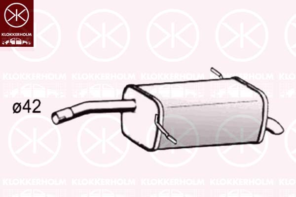 Rear Muffler (25658672)