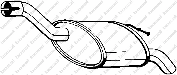 Rear Muffler (154-293)