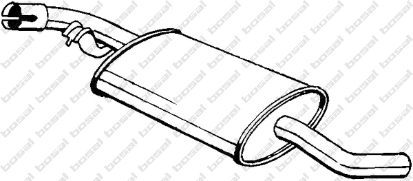 Centre Muffler (233-743)