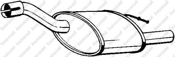 Rear Muffler (154-371)