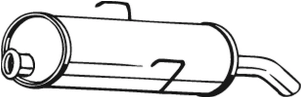 Rear Muffler (190-893)