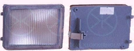 Eyelid, front fog light (95380491)