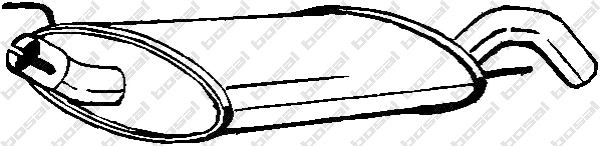 Rear Muffler (233-735)