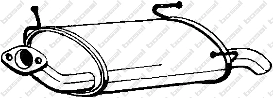 Rear Muffler (145-135)
