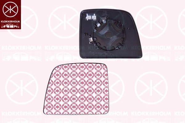 Mirror Glass, exterior mirror (25081063)