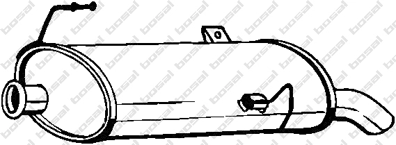 Rear Muffler (190-505)