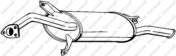 Rear Muffler (177-743)