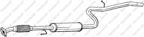 Centre Muffler (287-419)
