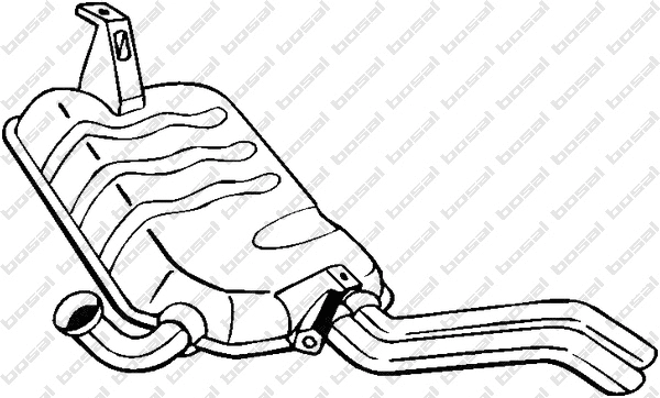 Rear Muffler (200-823)