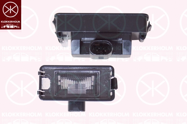 Licence Plate Light (66120850)