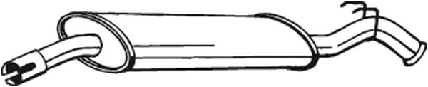 Rear Muffler (170-309)