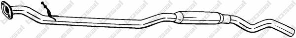Centre Muffler (287-217)
