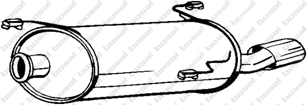 Rear Muffler (190-693)