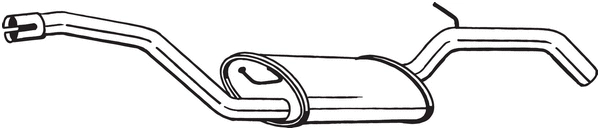 Rear Muffler (280-295)