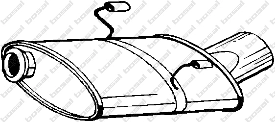 Rear Muffler (190-317)