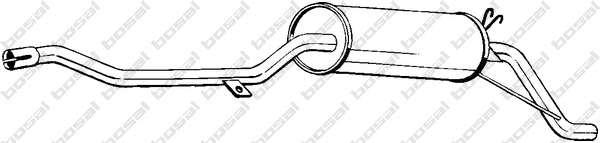 Rear Muffler (283-515)