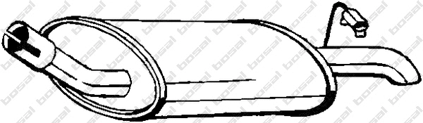 Rear Muffler (154-929)