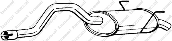 Rear Muffler (200-157)