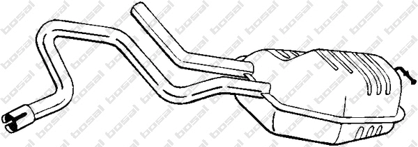 Rear Muffler (278-965)