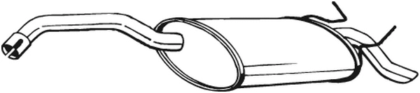 Rear Muffler (200-543)
