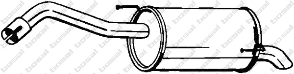 Rear Muffler (145-143)