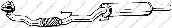 Front Muffler (280-413)