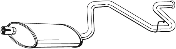 Rear Muffler (281-869)