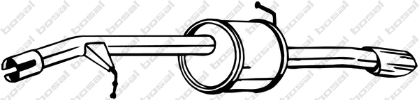 Rear Muffler (135-111)