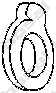 Rubber Strip, exhaust system (255-807)
