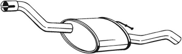Rear Muffler (154-333)