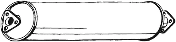 Centre Muffler (233-445)