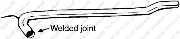 Repair Pipe, catalytic converter (823-475)