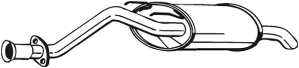 Rear Muffler (115-819)