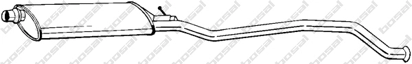Centre Muffler (286-251)