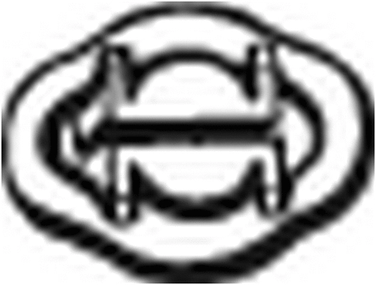 Rubber Strip, exhaust system (255-032)