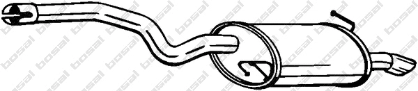 Rear Muffler (105-229)