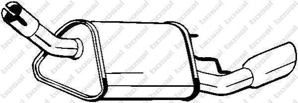 Rear Muffler (185-343)