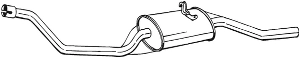 Rear Muffler (285-393)