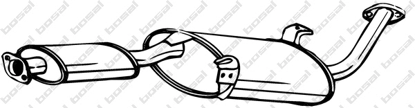 Centre Muffler (154-553)