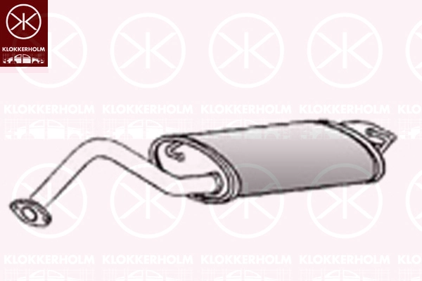 Rear Muffler (81168671)