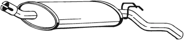 Rear Muffler (200-051)