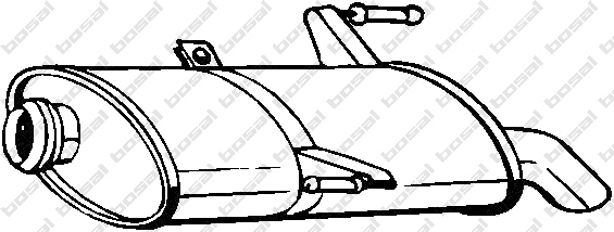 Rear Muffler (190-501)