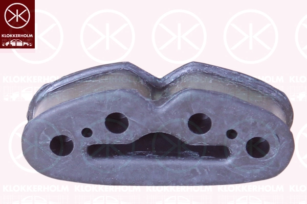 Rubber Strip, exhaust system (255-092)