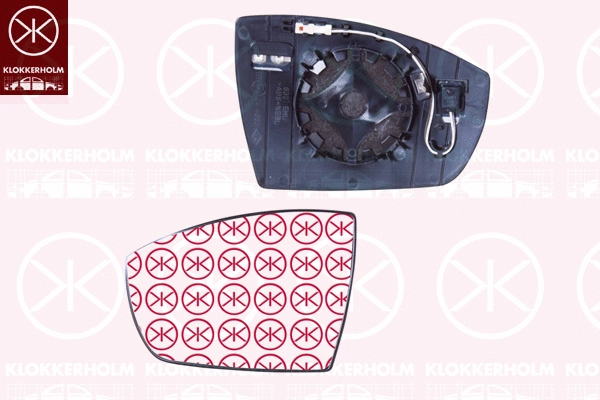 Mirror Glass, exterior mirror (25791064)