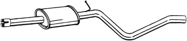 Centre Muffler (284-555)