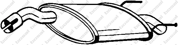 Rear Muffler (148-095)