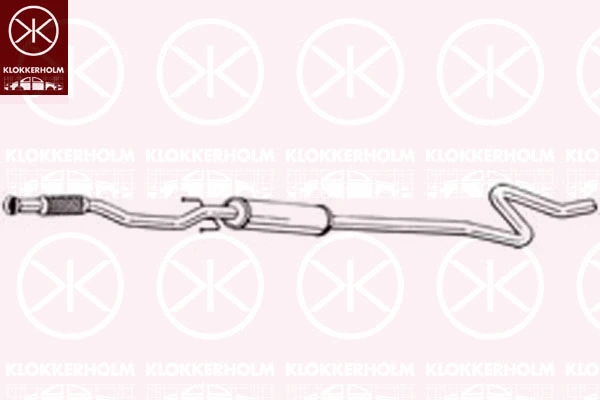 Centre Muffler (291-039)